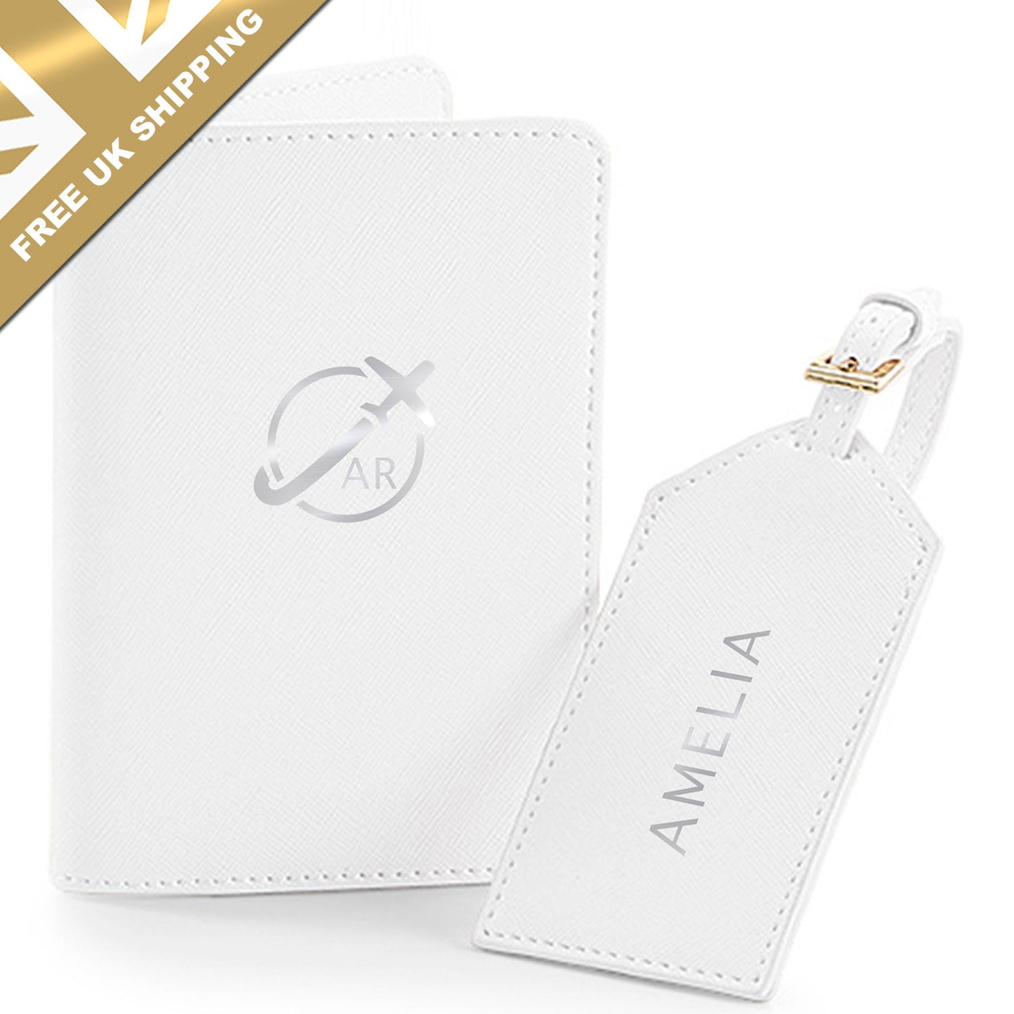 Personalised Passport and Luggage Tag - FREE UK SHIPPING