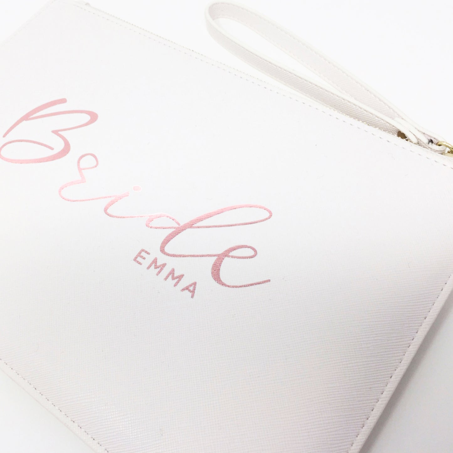 Personalised Bride Makeup Bag - FREE UK SHIPPING