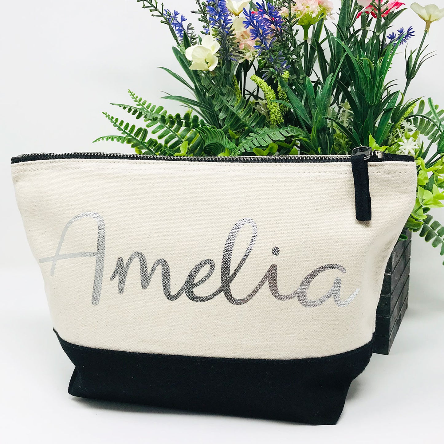 Personalised Bridesmaid Cosmetic Bag - FREE UK SHIPPING