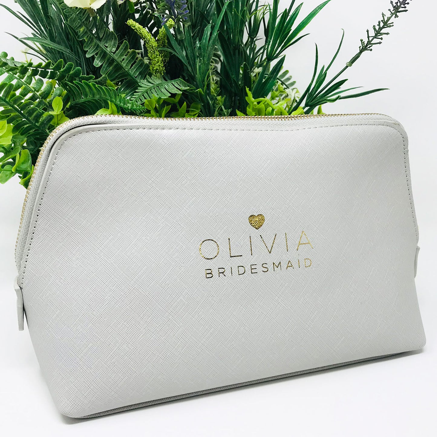 Personalised Bridesmaid Cosmetic Bag - FREE UK SHIPPING