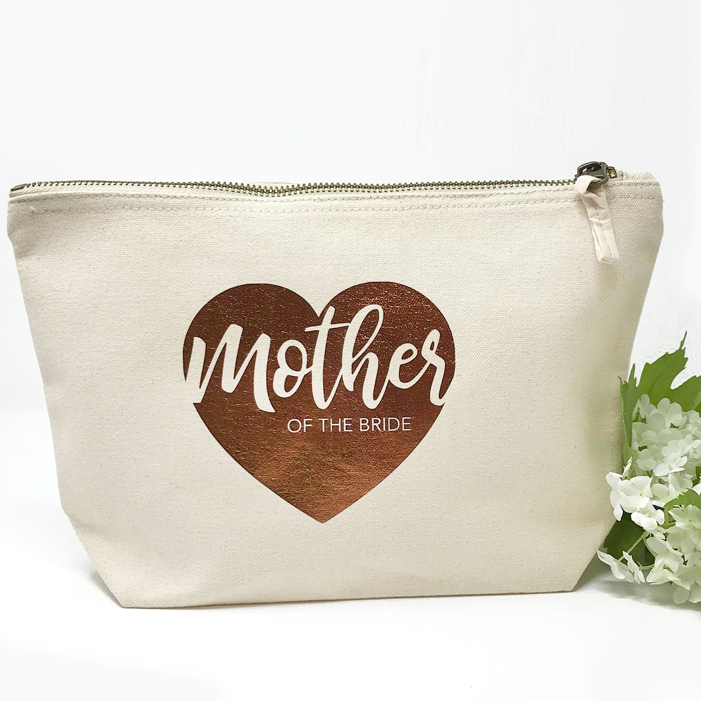 Personalised Mother of the Bride Makeup Bag - FREE UK SHIPPING