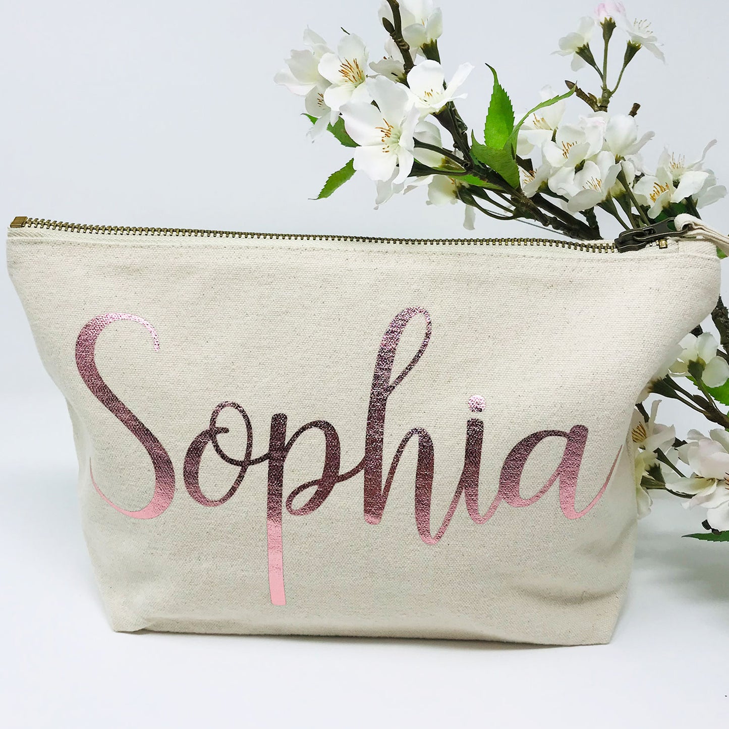 Personalised Maid of Honour Makeup Bag - FREE UK SHIPPING